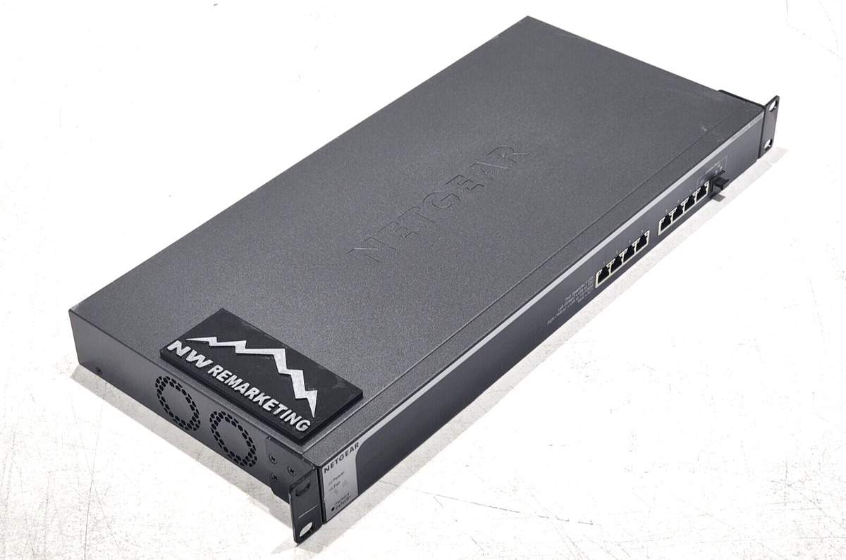Netgear XS708Ev2 8-Port 10-Gigabit ProSafe Plus Switch | eBay Netgear XS708Ev2 8-Port 10-Gigabit ProSafe Plus Switch | eBay