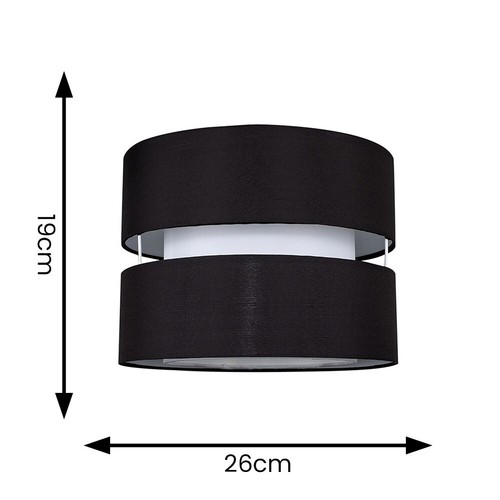 26cm Lamp Shades For Ceiling Light Shade Pendant Drum Lampshade Lightshade - Picture 17 of 48