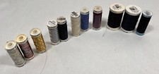 Sulky Gutermann Mettler Sewing Thread Spools 11 Some Metallics  Holoshimmer