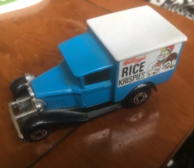 Vintage 1979 Matchbox Model A Ford Van. Kellogg s Rice Krispies. Beschädigung