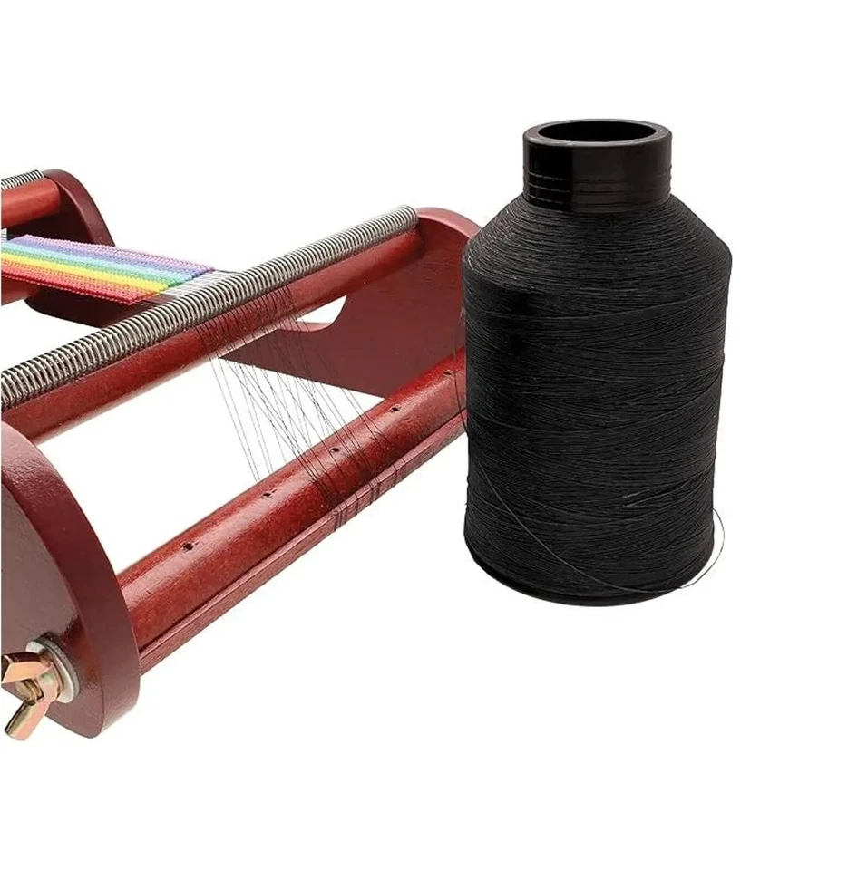 NYMO Nylon Thread Black Size D 0.012" (0.30mm) Diameter, 3oz Cone 1584 Yards  - Image 3 of 3