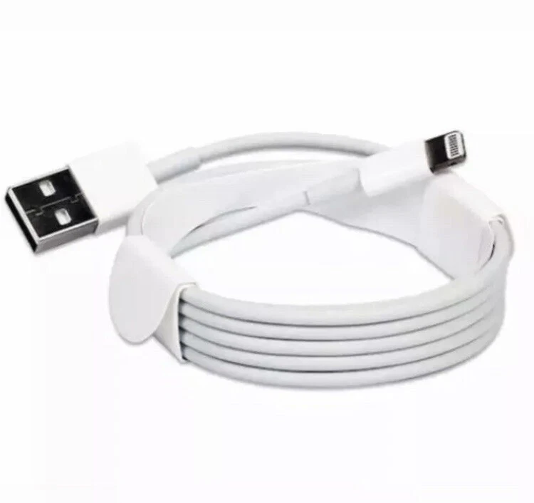 Genuine apple 1M Lightning USB Charger Cable For iPhone 14, 13, 12, 11, X, 8 7 6 - Image 2 of 3