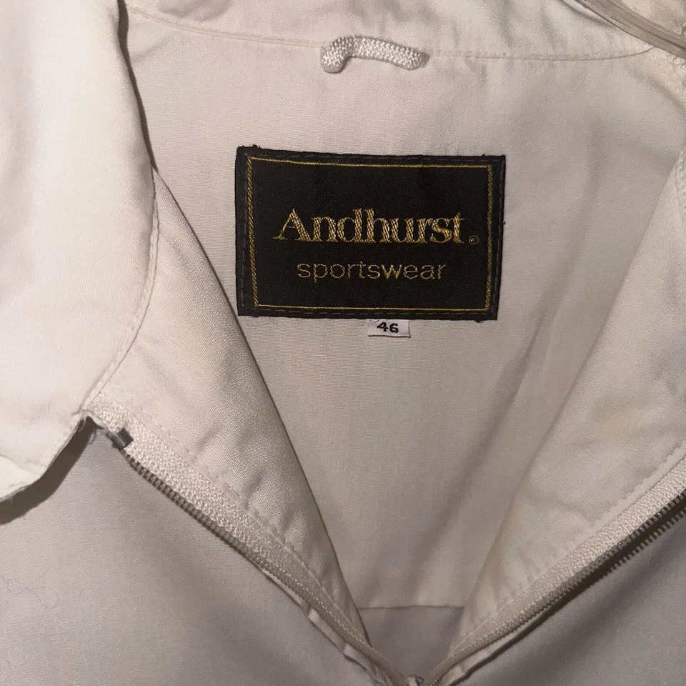 Chaqueta De Colección Andhurst Gris Cuadrada General Cremallera Luz Miembros Talla 46 Foto 4 de 4