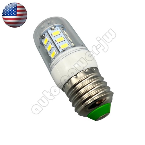 2 PCS LED Refrigerator Light Corn Bulb E27 for Frigidaire Kenmore 5304511738 - Foto 8 di 8