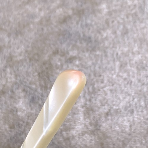 Cartier Eyeglasses Half Rim White Acetate Frame Gold Finish C Decor 52-18-135mm - Picture 17 of 22