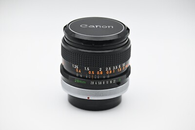 CANON キヤノン FD 28mm F2 S.S.C. FDレンズ 完動 Canon FD 28mm f2.8