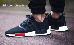 Adidas NMD Runner Boost NMD_R1 Noir Blanc Rouge Limited One AQ4498 