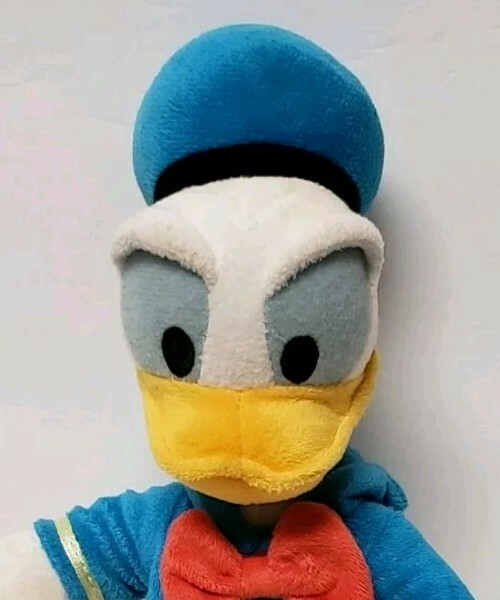 donald duck plush puppet