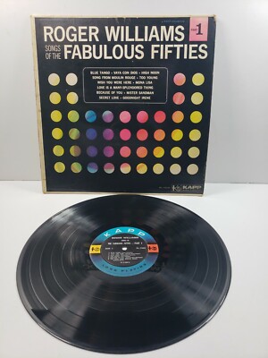 1960 ROGER WILLIAMS Songs of the  Fabulous Fifties 2 Kapp Records Vinyl  VG+