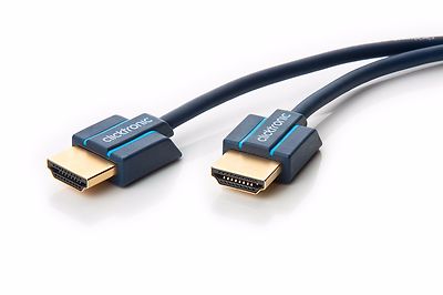 1,50m Clicktronic Casual HDMI Ultra Slim Highspeed Cable 1,5m