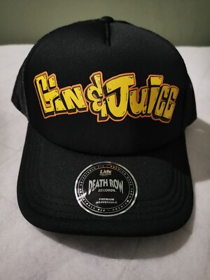          NEW Death Row Records Gin And Juice Snoop Dogg - Cap/Hat