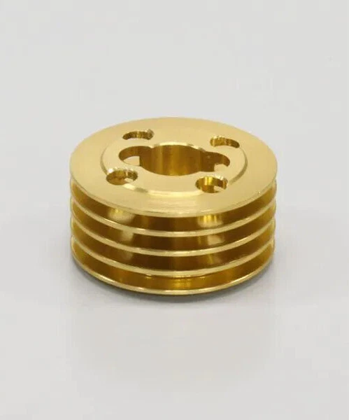 Zylinderkopf GX12 gold Short Type .12 Nitromotor Ersatzteil Kyosho 74012-01G - Bild 2 von 4