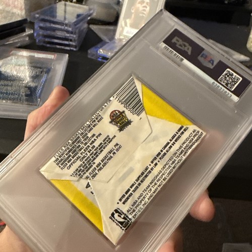 1990 Fleer Basketball Wax Pack PSA 8 - RARE Isiah Thomas AS Sticker On Top 🔥 - Picture 3 of 3