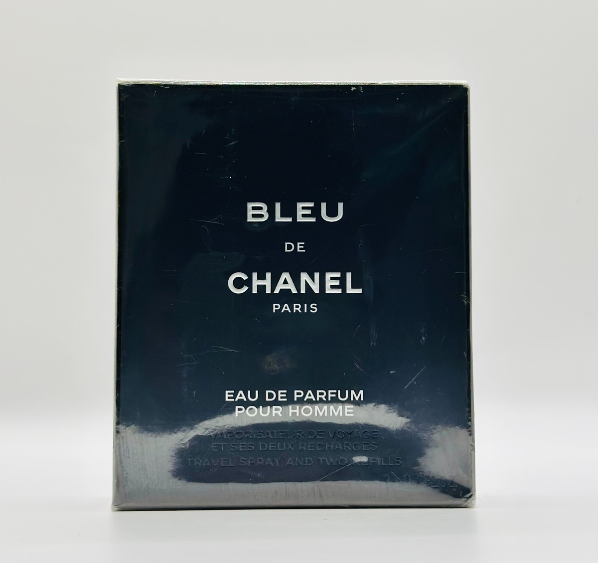 BLEU DE CHANEL POUR HOMME EAU DE PARFUM TRAVEL SPRAY & TWO REFILLS