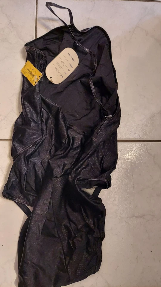 NUEVO CON ETIQUETAS RARO TRAJE DE BAÑO VALENTINO TRAJE DE BAÑO DE UNA PIEZA Talla 8 correas Italia vintage Foto 4 de 4