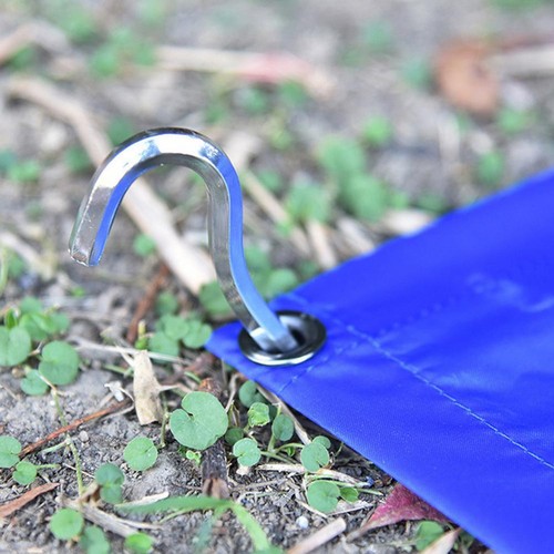 12pcs Tent Pegs Ground Camping Stakes Outdoor Nail 6mm Heavy Duty New AU - Picture 8 of 12