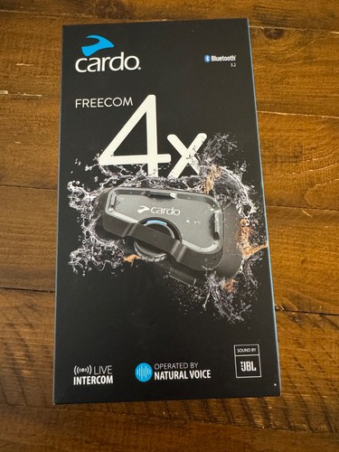 Cardo Freecom 4x Single Headset Bluetooth with JBL speakers - Picture 12 of 15