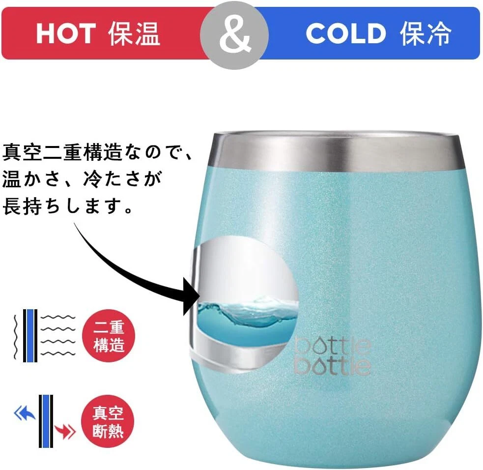 Tumbler Stainless Steel 250ml with Lid Vacuum Insulated Straw Heat Retention Men