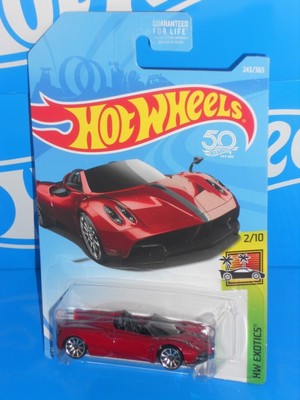 2018 Hot Wheels #243 HW Exotics '17 Pagani Huayra Roadster 2018 Hot Wheels #243 HW Exotics '17 Pagani Huayra Roadster