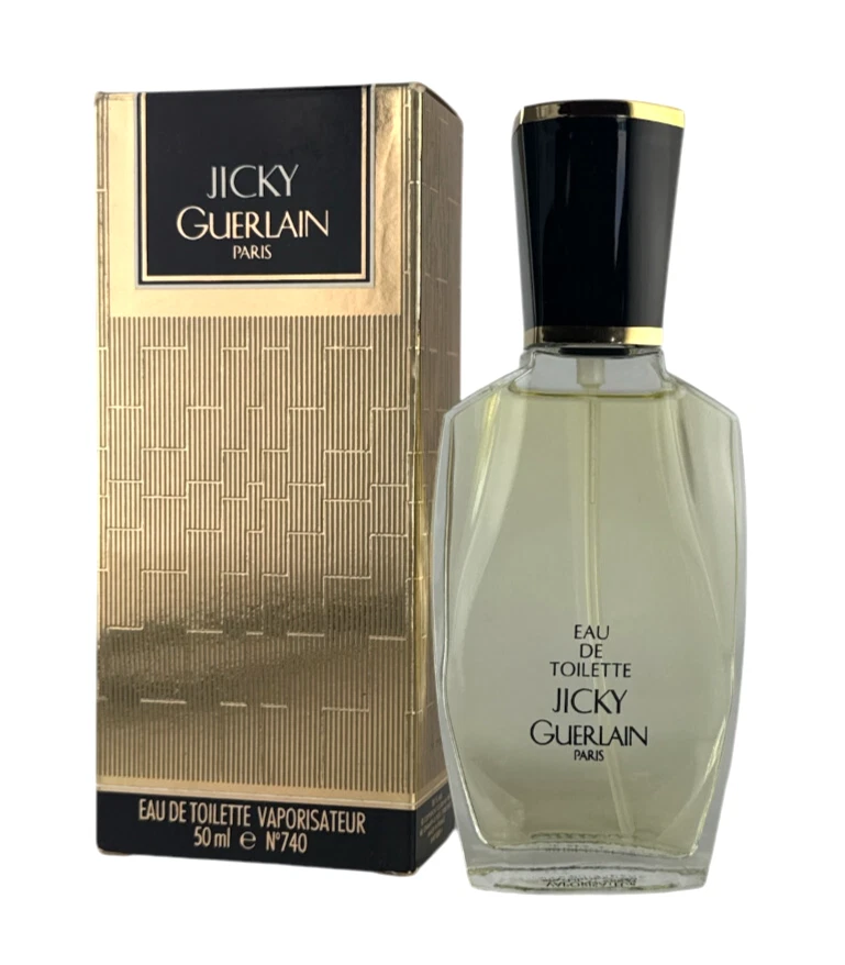 (339,98EUR/100ML) VINTAGE GUERLAIN - JICKY 50ML EAU DE TOILETTE SPRAY NEU OVP