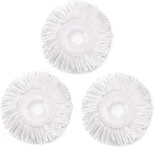 3 Pack Spin Mop Replacement Head for Hurrica, Mopnad, Cassabel and Other 360 Spi