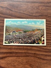 Hollywood Bowl Amphitheater California Postcard c. 1930