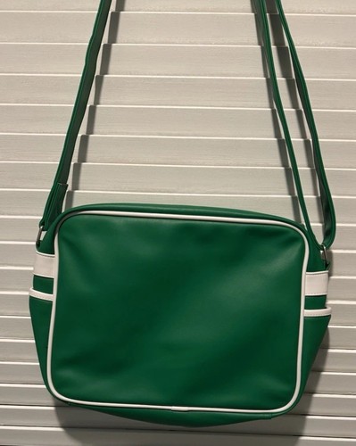 Gola Classics Redford Messenger Bag Green + White Minor Defects Red Dot $65 - Picture 5 of 15