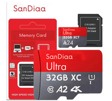 32GB 64GB 128GB 256GB 512GB 1TB Micro SD Card V30 Class 10 High Speed TF Memory 