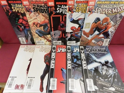 AMAZING SPIDER-MAN 541 542 543 544 545 546 547 548 549 550 MARVEL COMIC RUN 2007