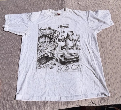 Vintage Prostar Chicano  LA Tattoo Style Shirt 2xl Tall Y2K