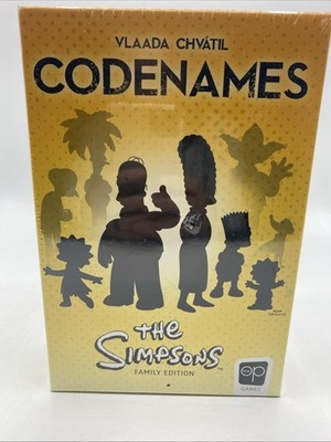 Codenames: The Simpsons Game Family Edition OP Games Board