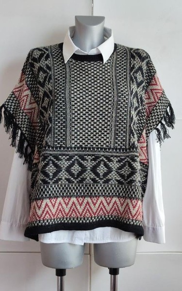Women Pepe Jeans Poncho Red 38 / M / 46
