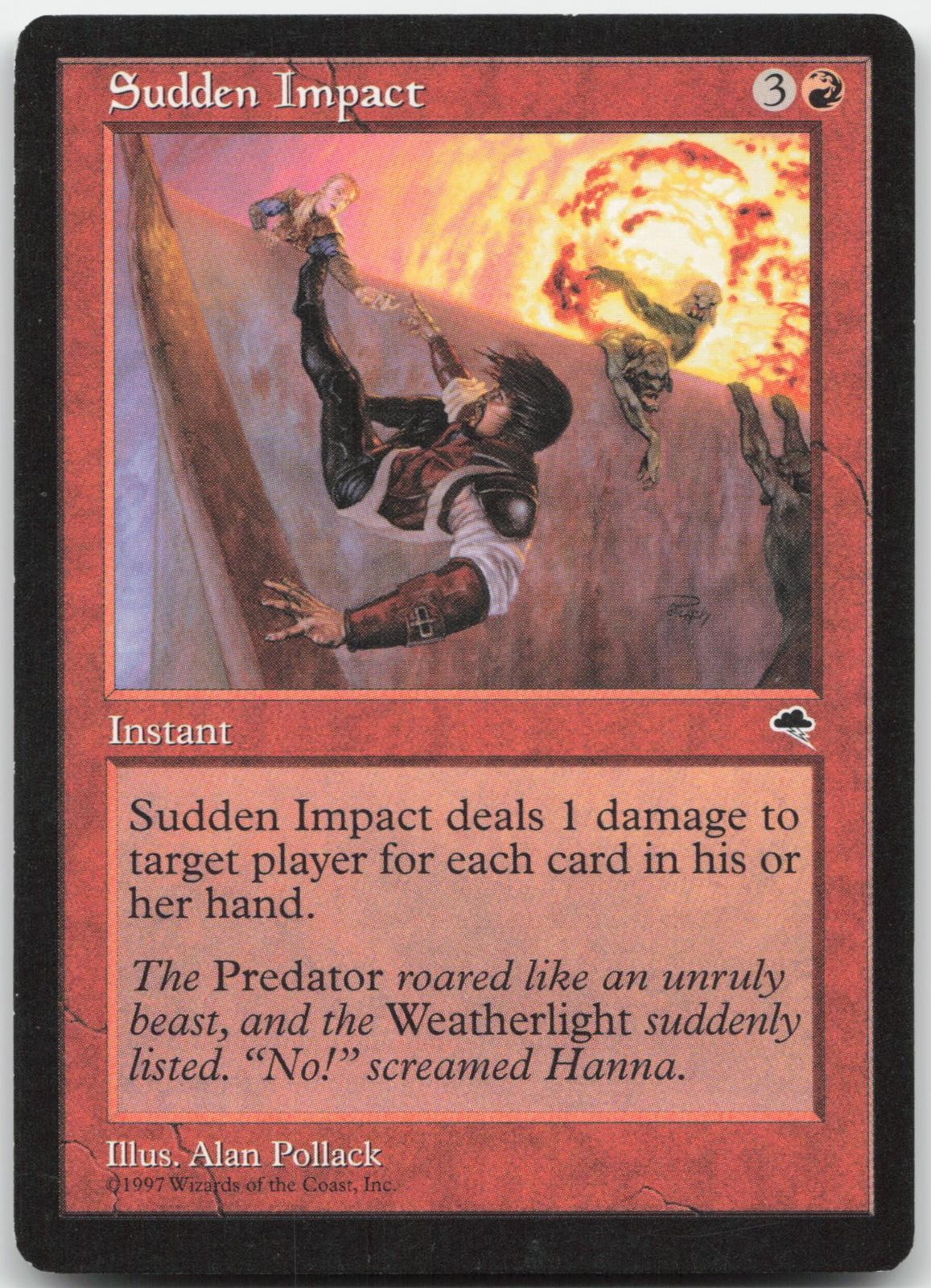 Sudden Impact - Tempest - Uncommon - Magic: The Gathering