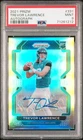 2021 PANINI TREVOR LAWRENCE PRIZM AUTOGRAPH #331 PSA 9