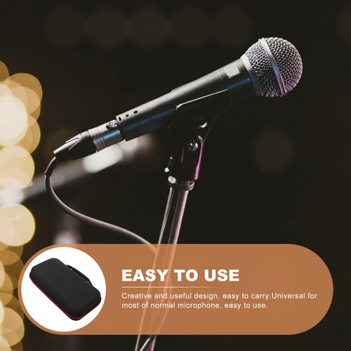 Microphone Bag Travel Dual Box Case for Microphones Disposable U-shaped - Picture 5 of 12