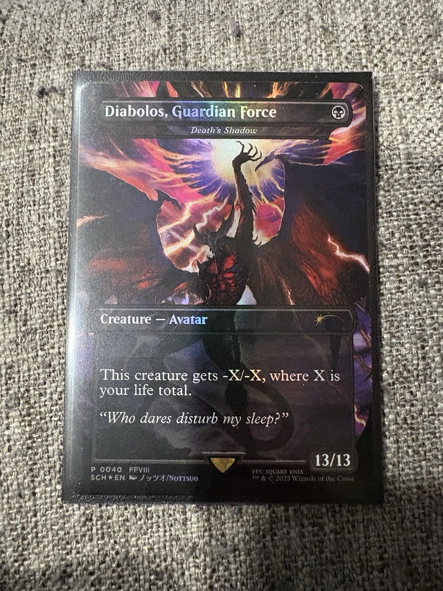 マジック：ザ・ギャザリング MTG Diabolos, Guardian Force MTG Diabolos, Guardian Force / Death's Shadow Final Fantasy
