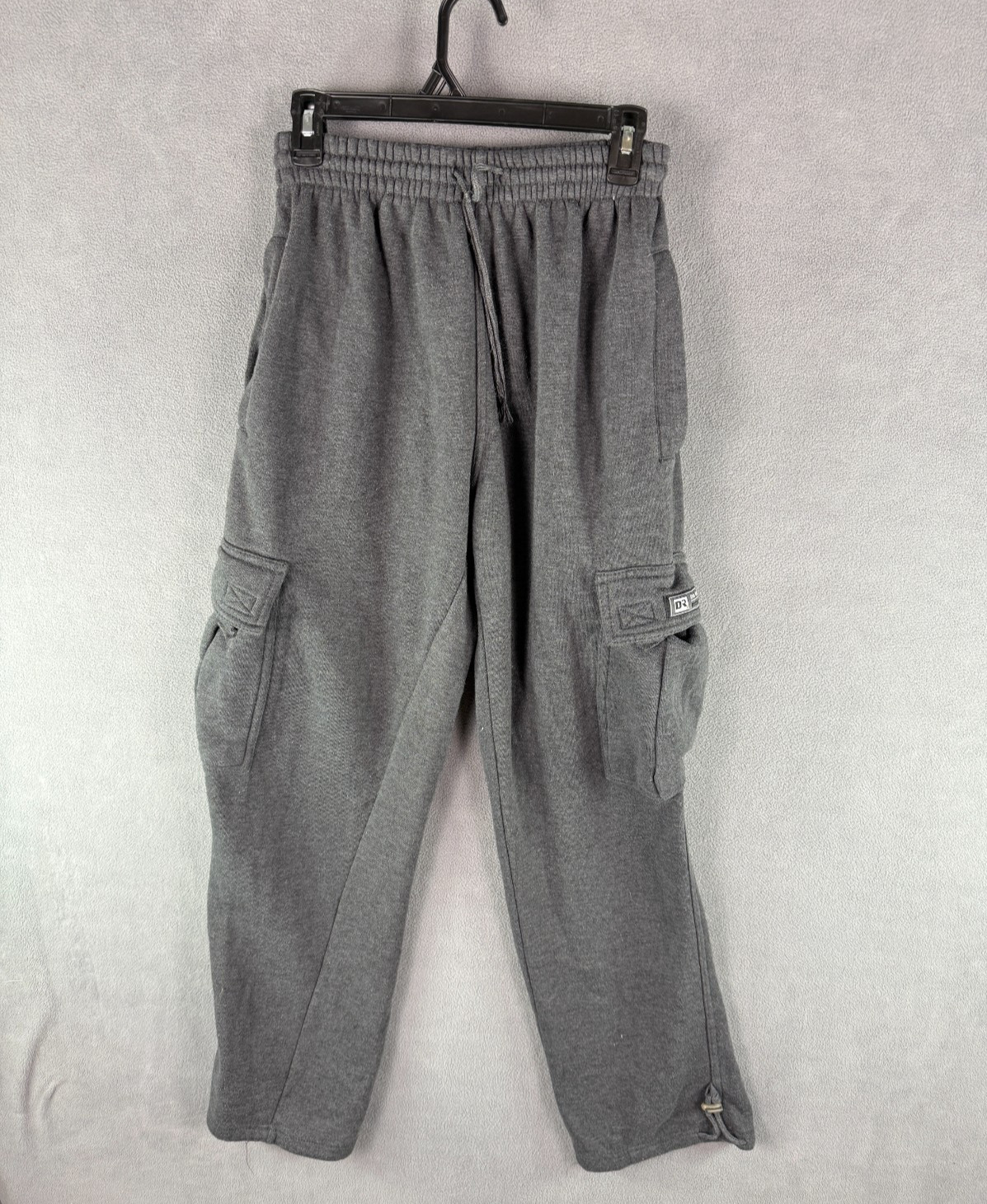 Heavyweight Fleece Cargo Gray Size Medium Baggy