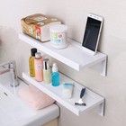  1pc Saugnapf Rack Toilette Badezimmer Regal DIY Multifunktions Organizer