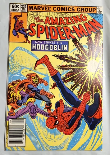 Amazing Spider-Man 239 2nd Hobgoblin VF-NM Marvel Comic Newsstand
