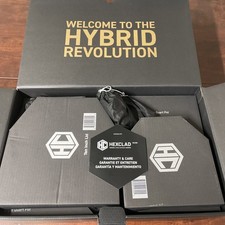 HexClad Hybrid Nonstick 6 Piece Sauce Pan Pot Cookware Set  2qt 3qt 8qt W/ Lids