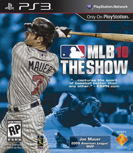 MLB 10: The Show For PlayStation 3 PS3 Baseball Very Good 8E