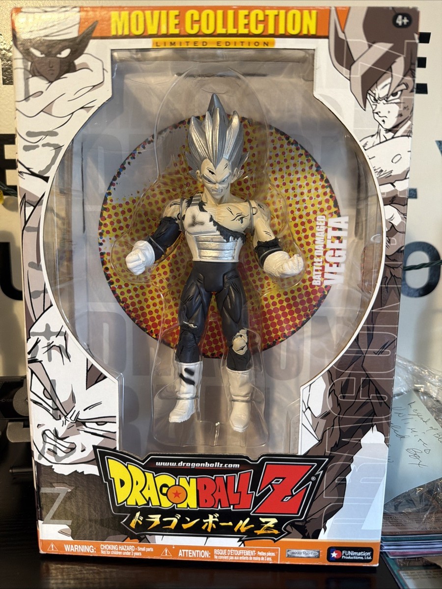 Dragonball Z Movie Collection Figure Battle Damaged Vegeta Rare