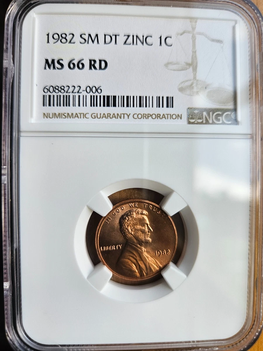 25+ 1982 Grade MS 66 Lincoln Memorial Small Cents (1959-2008) for