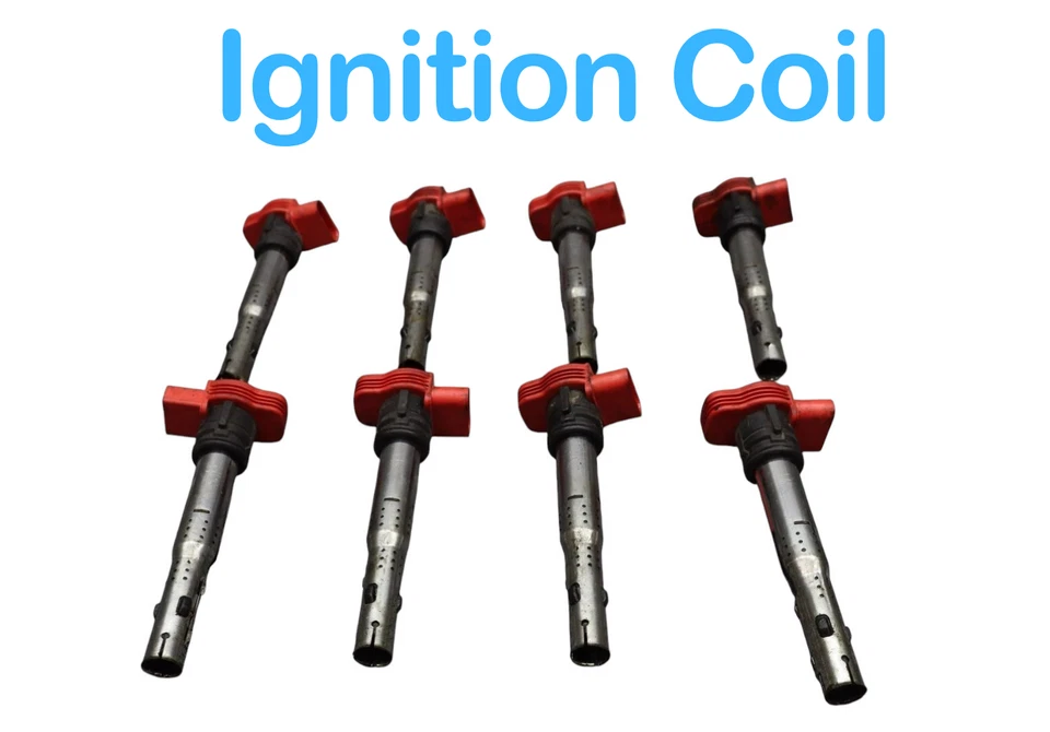 05-19 Juego de 8 bobinas de encendido del motor Audi A8 Quattro S8 Q5 06E905115G OEM Foto 3 de 4