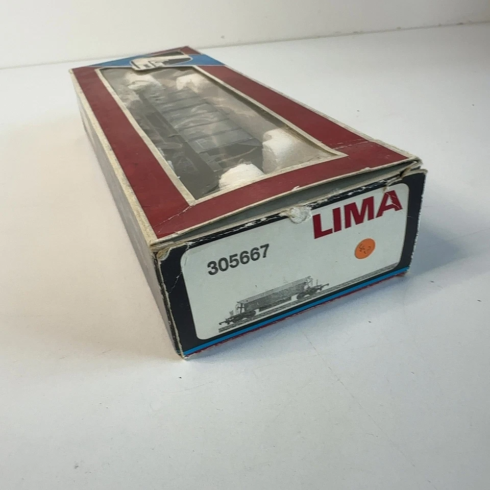 Lima Models Freight Wagon L305667 OO Gauge Grey Plastic Railways - Image 4 of 4