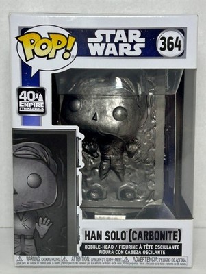 Funko Pop! Star Wars #364 Han Sol Carbonite 40th Empire Strikes Back NEU IN BOX