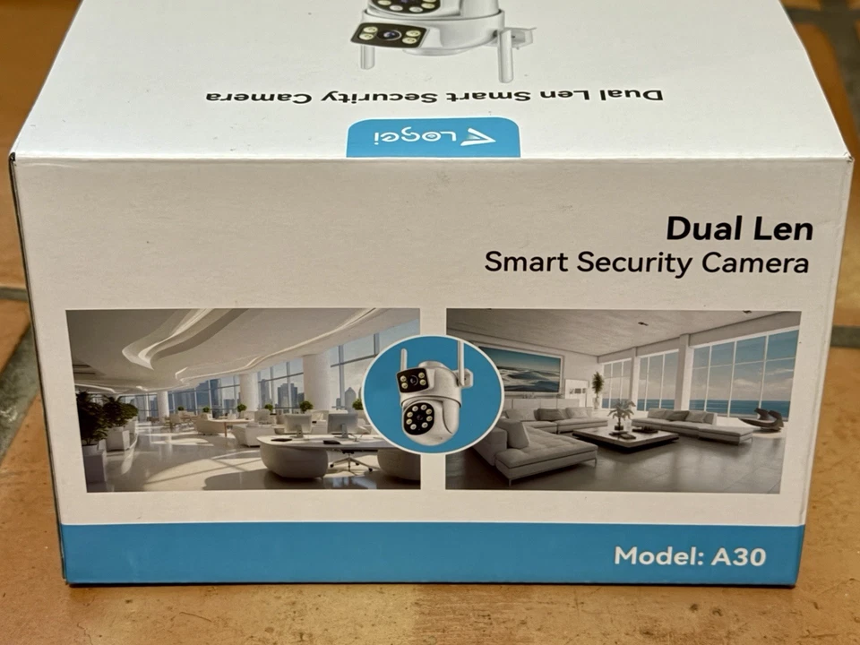 Indoor/Outdoor 4K Smart Security Camera 2.4G&5G WiFi Night Vision 2 Way Talk - Image 4 of 4