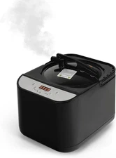 Larger Sauna Steamer 4L, 1500W Steam Generator,Steamer Pot with Remote Control, 