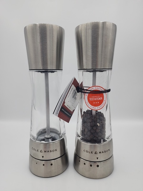 Cole & Mason Derwent Salt and Pepper Mill Set - Highly rated Buy It For Life recommendation
