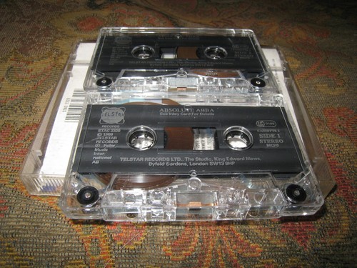 ABSOLUTE ABBA USED SEVENTIES EIGHTIES POP DOUBLE UK CASSETTE ALBUM. - Picture 3 of 4